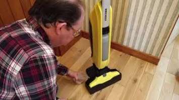 Karcher FC5 Hard Floor Cleaner In Action