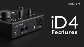 Audient iD4 MkII Feature Overview