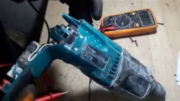 Перфоратор Makita 2470  не включается - РЕМОНТ