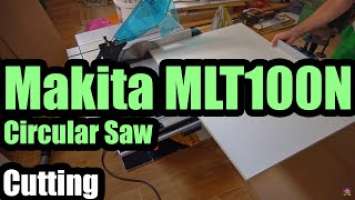 Makita MLT100N circular saw (Cutting)