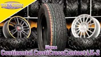 Обзор летних шин Continental ContiCrossContact LX 2