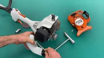 Service Kit Installation for STIHL: FS 38, FS 45, FS 55 and KM 55