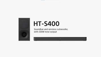 HT-S400 2.1ch Soundbar | Sony