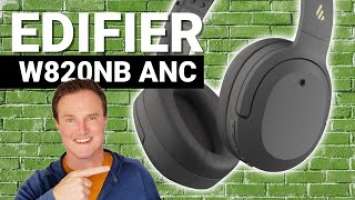 These Budget Wireless ANC Headphones WILL BLOW YOUR MIND! | Edifier W820NB Review