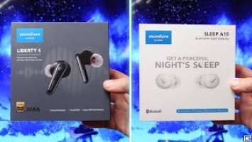 Soundcore's NEW Earbuds! : Liberty 4 and Sleep A10