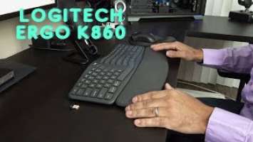 Logitech ERGO K860 Keyboard Unboxing & 1st Impressions