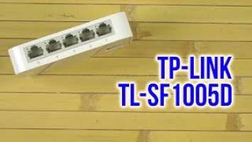 Распаковка TP-LINK TL-SF1005D