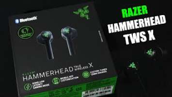 UNBOXING - RAZER HAMMERHEAD TRUE WIRELESS X