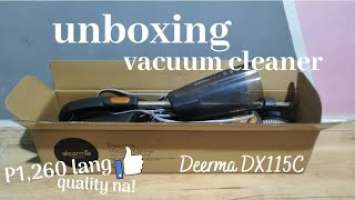 UNBOXING DEERMA DX115C HOUSEHOLD VACUUM CLEANER  | 12 Days of Christmas: Day 6
