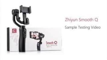 Zhiyun Smooth Q Test Video With SJCAM SJ5000x Elite Action Camera