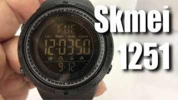 SKMEI Digital Watch Large Face Sport Wristwatch Black 1251 Review