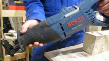 Bosch GSA1100E reciprocating saw review