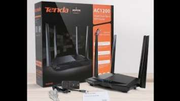 Unboxing Router Tenda || TENDA AC6 - AC1200 Dual Band Wireless 2.4/5GHz Smart Router