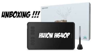 Huion H640p UNBOXING !!!!