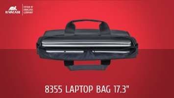 RIVACASE 8355 black Laptop bag 17.3"