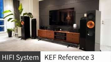 KEF Reference 3 Foundry Edition 이용한 하이파이 스피커 설치기