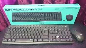 Logitech Silent Wireless Combo MK295 Keyboard and Mouse