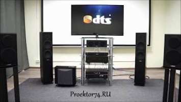 Yamaha RX-V385, Yamaha NS-F150, Yamaha NS-P150.  Домашний кинотеатр Yamaha home cinema.