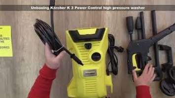 Unboxing and Assembling Kärcher K 3 Power Control High Pressure Washer - Bob The Tool Man