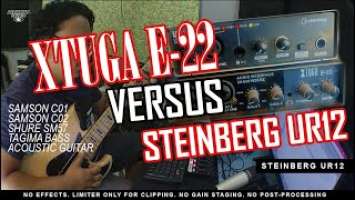 Xtuga E22 vs Steinberg UR12