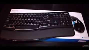 Microsoft Sculpt Comfort 5050 Wireless Keyboard & Mouse UNBOXING