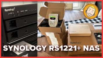 Synology RS1221+ NAS with E10M20-T1 expansion card |  Unboxing, Setup and Configuration