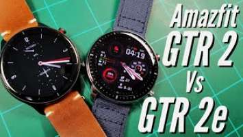 Amazfit GTR 2 Vs GTR 2e