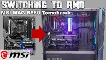 Switching to AMD with MSI's MAG B550 Tomahawk and Ryzen 7 3800XT