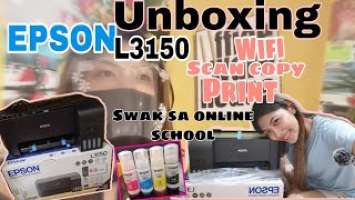 Unboxing EPSON L3150 Printer plus WiFi-part 2