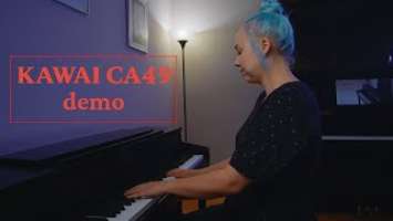 Kawai CA49 Digital Piano Demo | San Mateo Piano