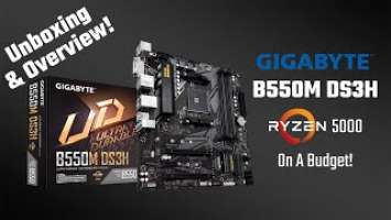 Unboxing & Overview: Gigabyte B550M DS3H - Ryzen 5000 On a Budget!