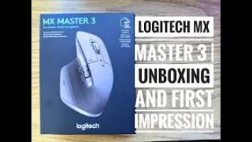 Logitech MX Master 3 | Unboxing and First Impression