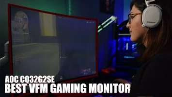 Το καλύτερο VFM gaming monitor! ft Antigonizer - AOC CQ32G2SE Review