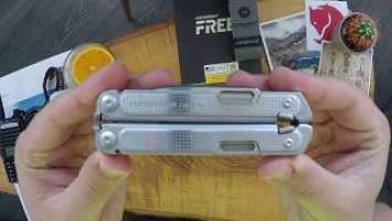 Leatherman Free P4 Multi-Tool. One-handed Multi-Tool. Перший однорукий мультитул.