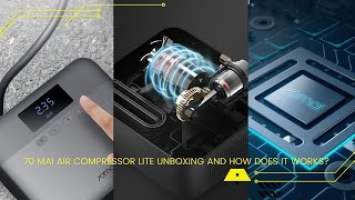 70Mai Air compressor Lite Unboxing and How does it work?