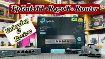 TP-link TL-R470T+ Router Unboxing & Review || NJ TECHNOLOGY