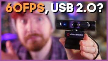 The SMOOTHEST 60FPS Webcam I've ever used... But at what cost?! | AVerMedia PW315 Webcam Review