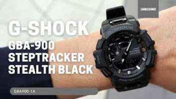 Unboxing 2021 G-Shock G-Squad Connected Stealth Black GBA900-1A