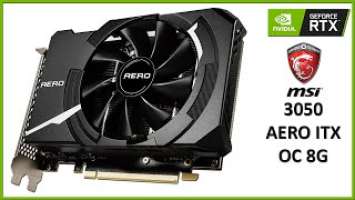 ¿Qué TARJETA GRÁFICA comprar en 2022?  MSI GeForce RTX 3050 AERO ITX OC 8GB GDDR6