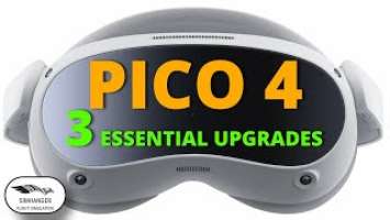 PICO 4 Recommended Upgrades | Improve your comfort, battery life & protect the lenses & your eyes