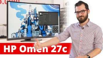 HP Omen 27c Monitor Review - Curved 240Hz VA Panel