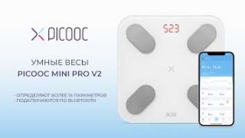 Умные весы Picooc Mini Pro V2 – помощник на пути к здоровому и красивому телу