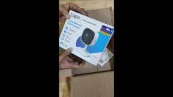 TP-Link Tapo C100 | IP Wi-Fi Home Security | CCTV Camera | UNBOXING