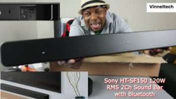 Sony HT SF150 120W RMS 2Ch Sound Bar with Bluetooth | @Vinneltv