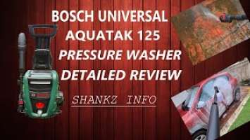 Bosch Universal Aquatak 125 Pressure Washer Review || Best Car Pressure washer || Floor washing