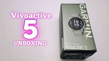 Garmin Vivoactive 5 Unboxing - NEW!