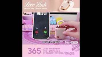 Divoom Love lock Professional Tuned Audio Ultra Compact Design Audio Recording Speaker