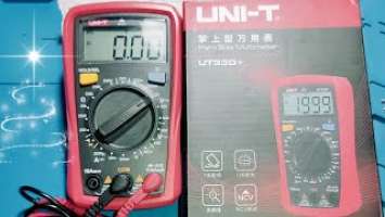 UNI-T | UT33D+ Multimeter Unboxing & Testing