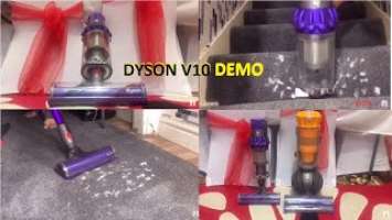 Dyson Cyclone V10 Animal vacuum cleaner epic Demonstration