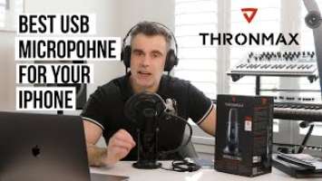 The Ultimate USB microphone for your iPhone and Computer | Introducing the Thronmax Mdrill One